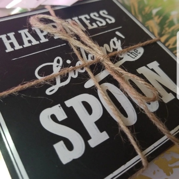 Kitchen Coasters black & white - Picture 8 of 8